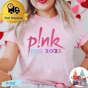 Pnk Singer Summer Carnival Tour T-Shirt 2 Sides Shirt Festival Tshirt Unisex